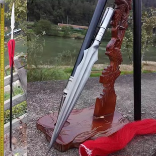 大刀剑武术长枪霸王枪矛头青龙偃月刀冷兵器龙胆赵云红缨枪未开刃
