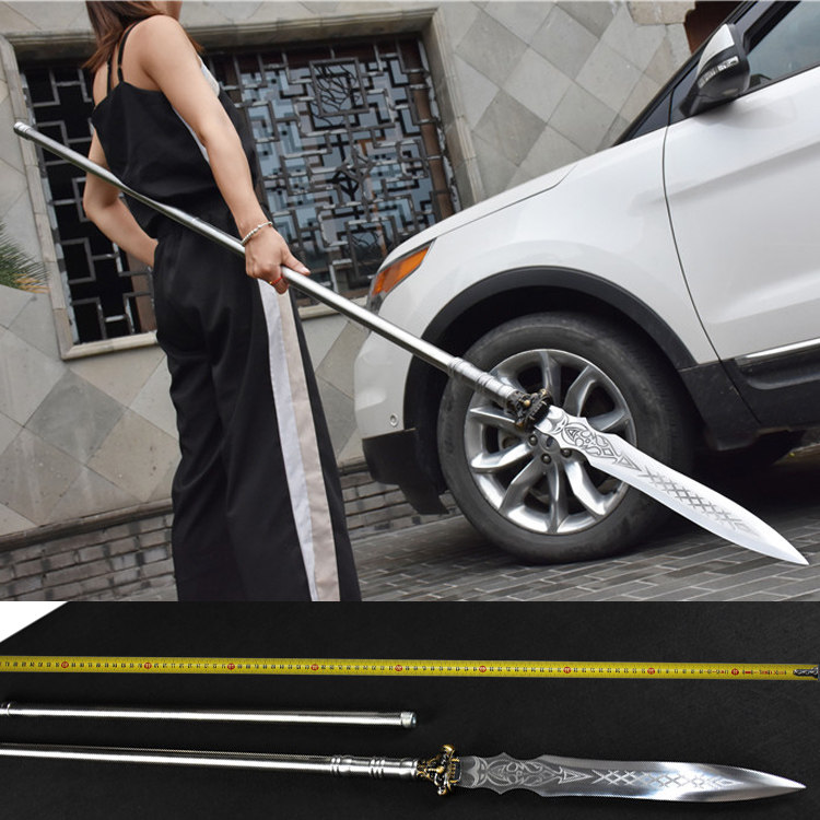 A martial art Lance Long handle Cold weapon Overlord gun Zhao Yun Pike HY Gun head Eighteen styles Weapon Edgein the Arts and crafts , Folk arts and crafts Features , Related sword , Swords  category - from Buy2taobao.com to provide professional Taobao agent buy service