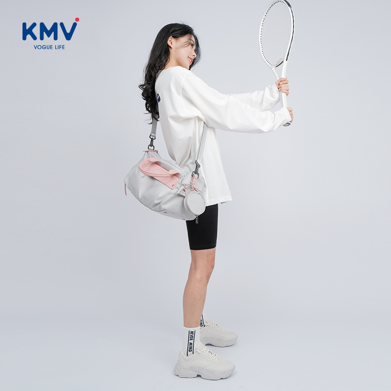 健身包女运动包干湿分离