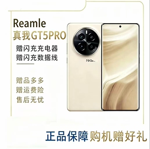 Realme/真我 Gt5 Pro 性能影像游戏电竞轻旗舰曲面屏5G双卡手机
