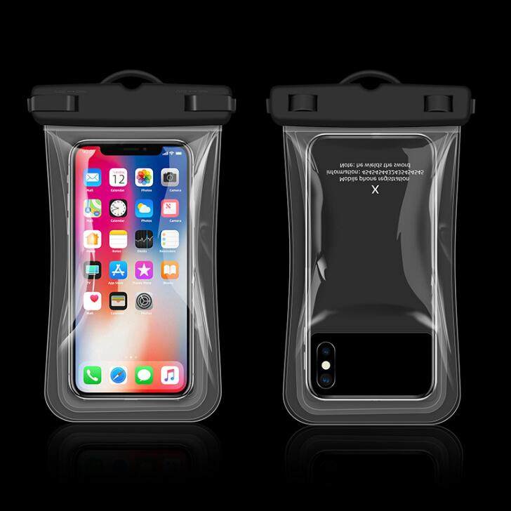 户外手机防水袋游泳漂流旅游玩水完全漂浮拍照手机袋外卖触碰透明