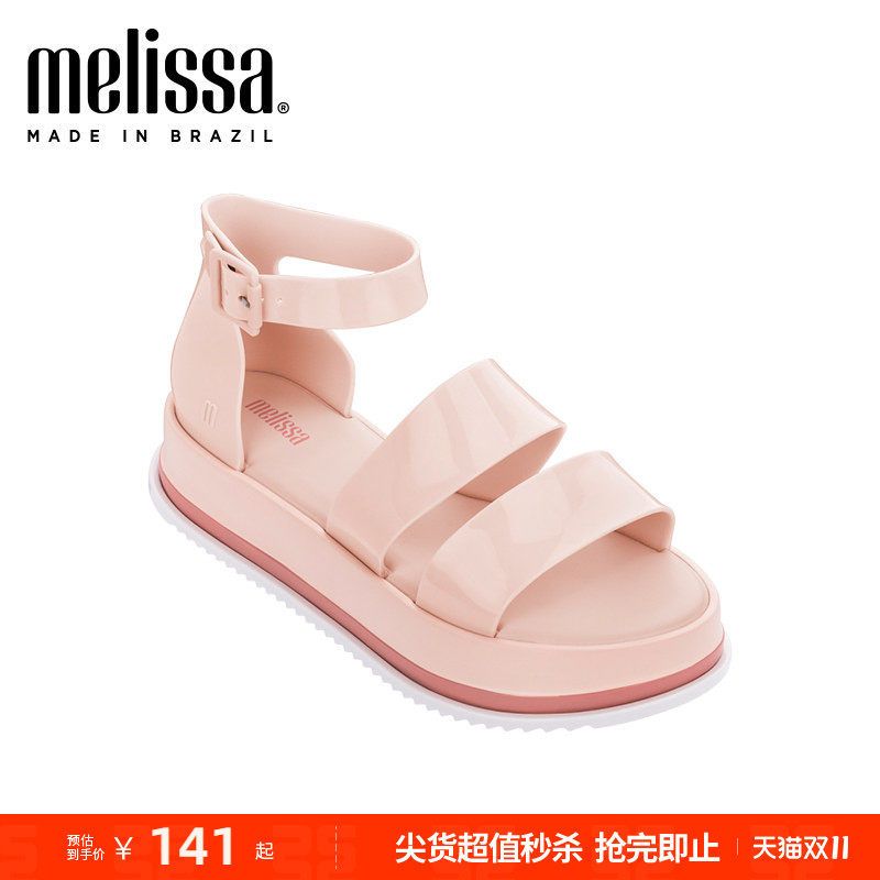 MELISSA梅丽莎时尚搭扣女士凉鞋