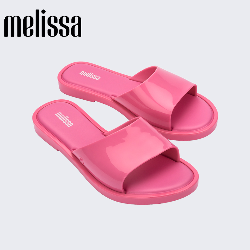 Melissa梅丽莎女士时尚平底休闲外穿一字拖凉拖33962