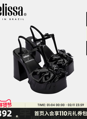 Melissa梅丽莎Viktor&Rolf联名2023款女士高跟凉鞋果冻鞋33599
