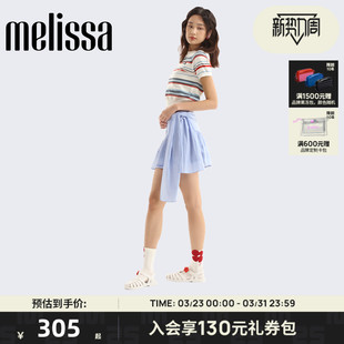 超好看包头通勤凉鞋 外穿果冻罗马鞋 32408 女夏季 Melissa梅丽莎新款