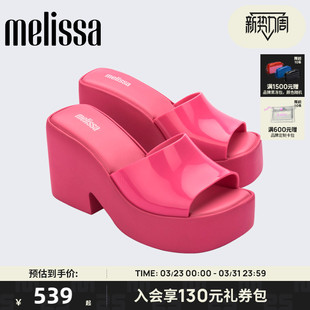 Melissa梅丽莎款 35702 POSH女士厚底高跟凉鞋