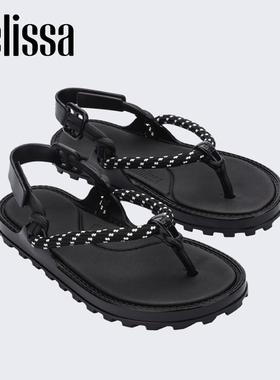 Melissa梅丽莎BOND女绳结夹脚凉鞋沙滩凉鞋时尚清新36733