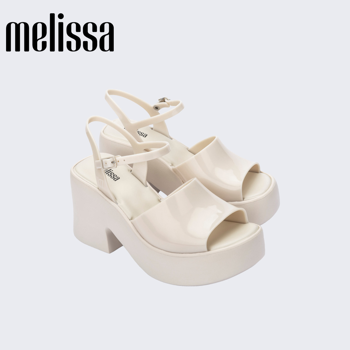 Melissa/梅丽莎26新款女夏季高跟凉鞋厚底凉鞋时尚通勤凉鞋35929
