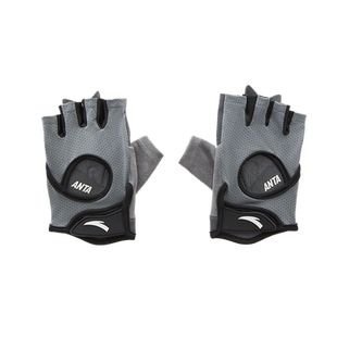 安踏运动手套男女骑行手套登山健身哑铃露指可调节防滑瑜伽手套