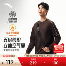 加绒长袖 安踏易打理卫衣 百搭圆领套头衫 冬季 上衣 针织运动服男士