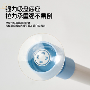 吸盘吸地式逗猫棒杆猫咪玩具自嗨底座钢丝新款耐用羽毛替换头用品