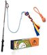 Dog Flirt Pole Toys Dogs SMATICA Bored for Interactive