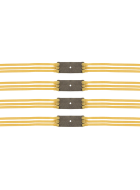 弹弓专用皮筋组 3050三卡六股  1745两卡四股卡珠圆皮筋