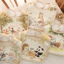 独版数码印花围嘴婴儿围嘴防水口水巾母婴宝宝用品婴儿饭兜围兜