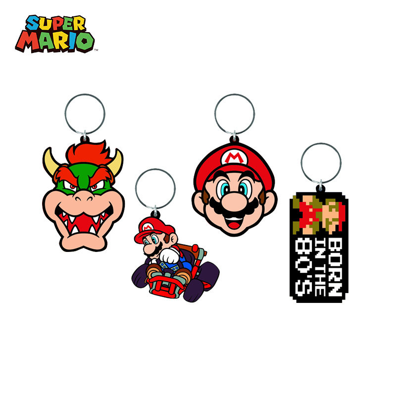 Nintendo Super Mario Key buckle Mario Kuba Key chain Key buckle originality Pendantin the Play mode/Anime/Periphery/cos/Board games , Physical perimeter game  category - from Buy2taobao.com to provide professional Taobao agent buy service