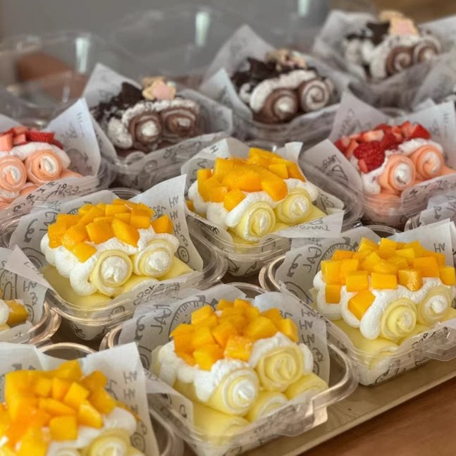 mini迷你毛巾卷包装盒提拉米苏透明便当盒千层卷慕斯蛋糕切块盒子