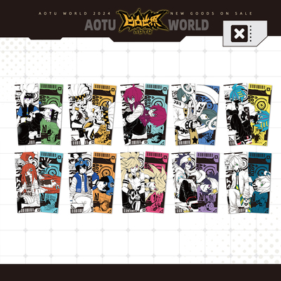 凹凸世界漫画坐姿第二弹镭射票