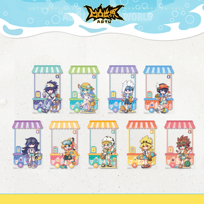 凹凸世界夏日海滨系列角色拍照卡