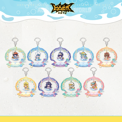 凹凸世界夏日海滨系列角色挂件