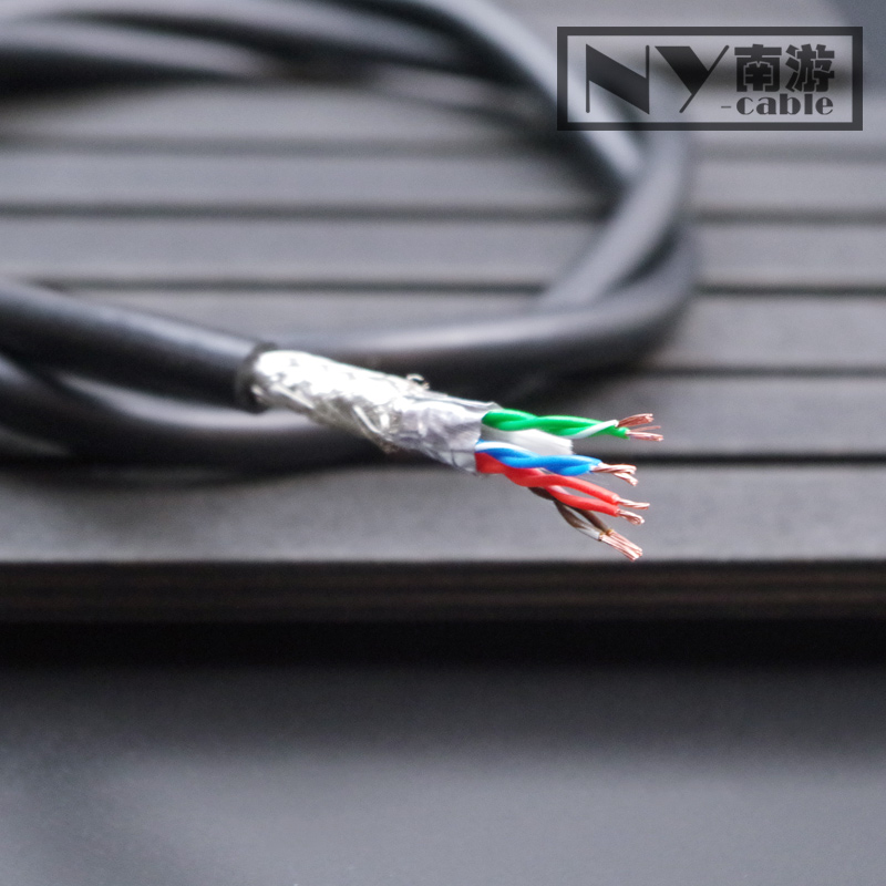 超五类拖链网线CAT5E耐弯曲高柔性移动电缆