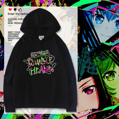 DecoMiku LIVE starring 初音周边同款连帽卫衣男女长袖痛衣服