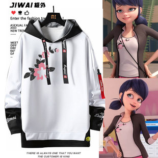 瓢虫少女玛丽娜同款cos连帽卫衣瓢虫雷迪动漫周边男女秋冬衣服