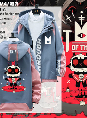 咩咩启示录roguelike周边steam游戏联名同款连帽外套夹克男女秋冬