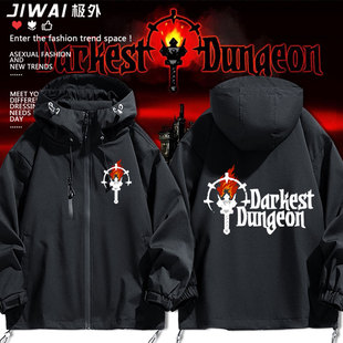 游戏周边Darkest Dungeon暗黑地牢冲锋衣男女秋冬二次元外套夹克