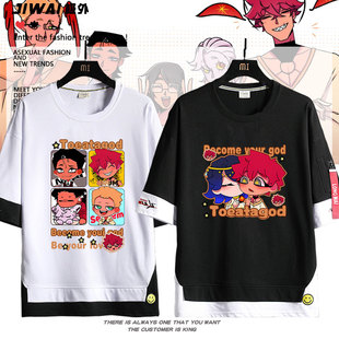 Toeatagod游戏周边吃神 Nulla Unum短袖T恤男女夏季上衣纯棉半袖