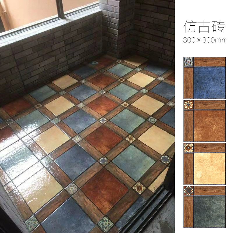 美式风格庭院地砖防滑耐磨仿古砖田园300瓷砖厨卫阳台墙地砖地爬在类目 家装主材, 瓷砖, 仿古砖（包括文化石）中 - 来自Buy2taobao.com提供专业的淘宝代购服务