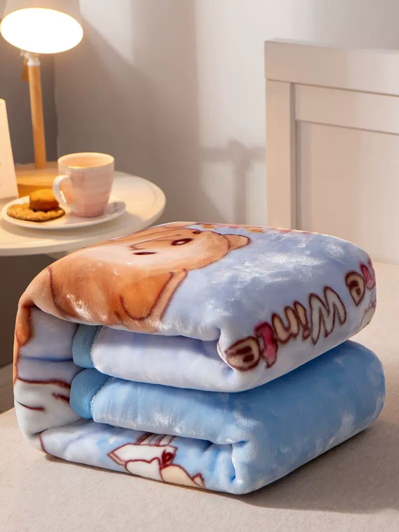 珊瑚绒毛毯双层加厚儿童幼儿园午睡小被子宝宝新生婴儿抱被盖毯子