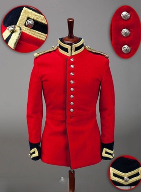 百分之三兵人 1/6 DID K80108 英国皇家骑兵 红衣版 上衣