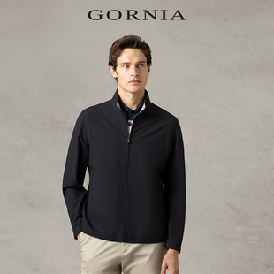 GORNIA 商务通勤立领休闲运动舒适外套 夹克时尚 格罗尼雅男士