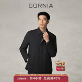 鹅绒羽绒服短款 格罗尼雅男士 高品质羊毛商务外套 GORNIA 行政鹅绒