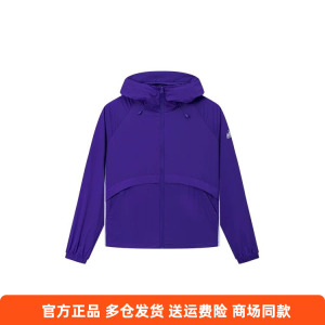 361度正品女士连帽单风衣新品2026夏秋雨屏休闲运动上衣防晒外套