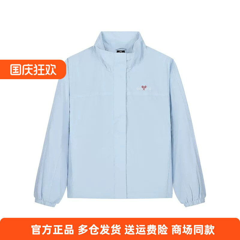 361度正品女士立领单风衣新品2026春秋综训休闲上衣网里防风外套
