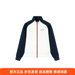 立领简约百搭舒适外套 新款 361度运动休闲开襟卫衣女款 2025年秋季