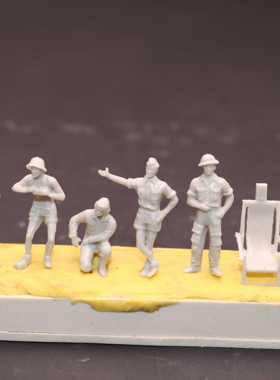 1/72 Preiser / Airfix兼容型德国空军士兵批次 4509C