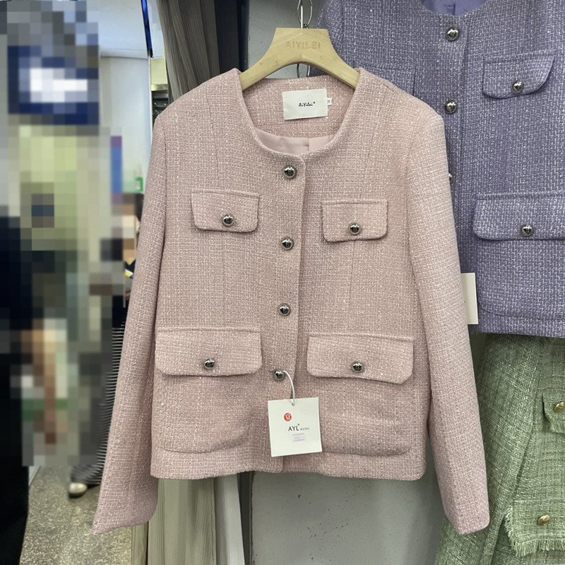 特价清仓东大门粗花呢小香风外套女2024年春季新款设计感气质上衣