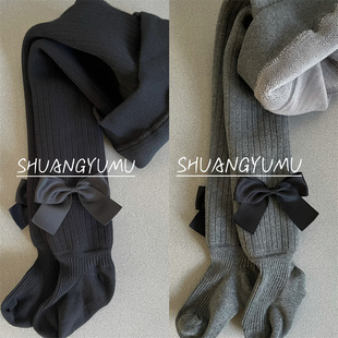 女童打底裤袜秋冬款加绒加厚儿童无骨连裤袜宝宝大PP加档外穿袜子