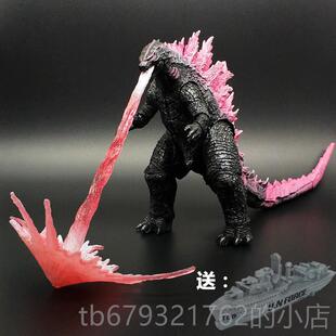 高档真红怪莲哥斯拉玩具2019模型模之型基多拉男动机械可兽王摆件