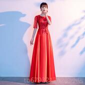 高档红歌大合唱演服出服女持人指挥主片舞台表演服装 亮合唱团朗诵