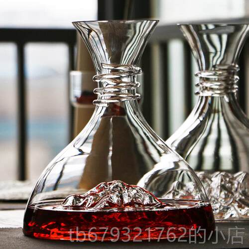 高档手工欧水晶玻欧式大号酒红快速醒酒器家璃用葡萄酒分酒式器壶