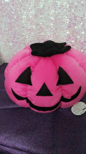 日本现货原创万圣节粉色南瓜鬼脸毛绒娃娃宝宝公仔玩具玩偶礼物