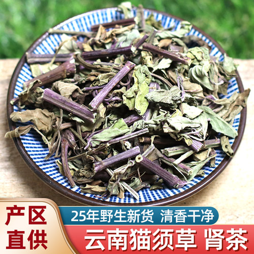 云南西双版纳野生猫须草正宗肾茶