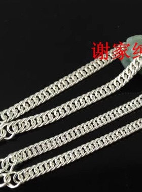 银饰项链99银项链水波纹