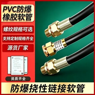 BNG防爆挠性连接管防爆软管挠性接线管4/6分防爆管分穿线管挠性管