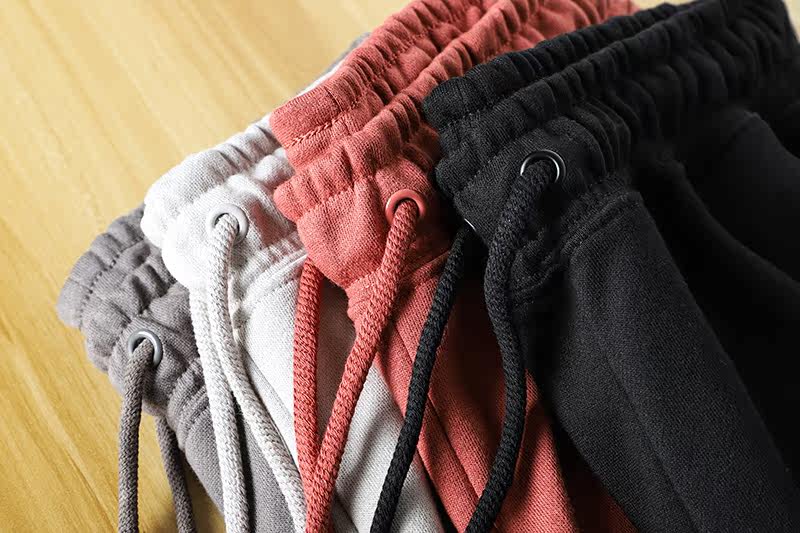 自留款！毛圈針織面料！寬松直筒運動休閑五分褲短褲純色沙灘衛褲在類目 男裝, 休閒褲中 - 來自Buy2taobao.com提供專業的淘寶代購服務