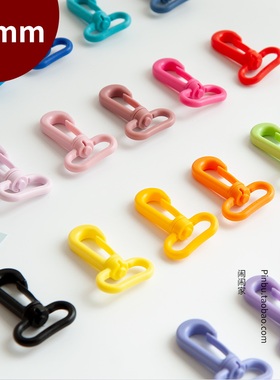 2个装|闹闹家手工辅料箱包配件360度旋转钩扣龙虾扣25mm【狗扣】