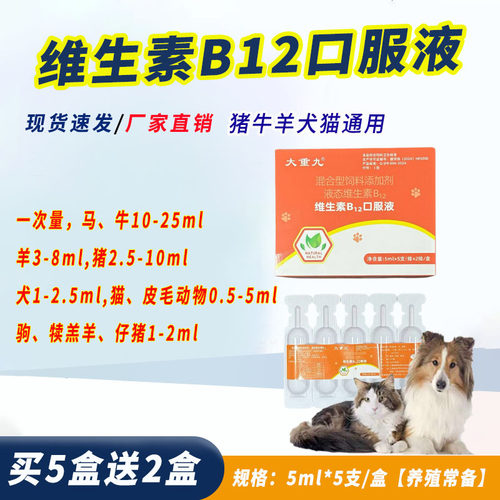 维生素B12兽用液猫狗通用